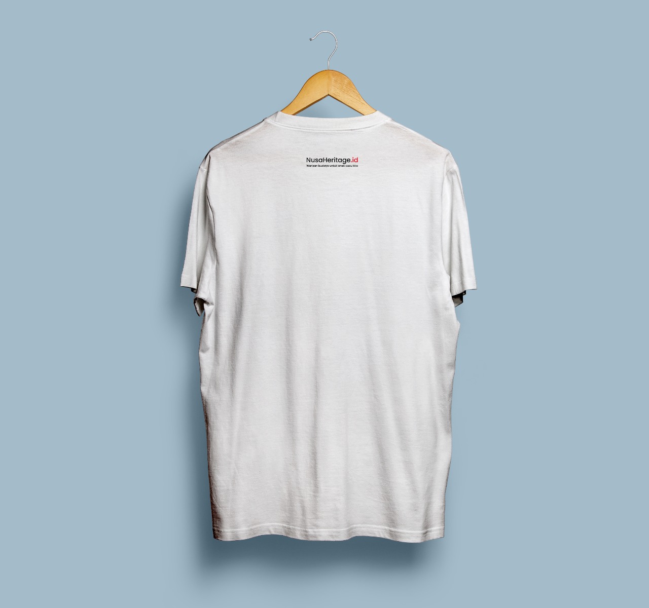 Kaos Nusa Heritage Putih Belakang