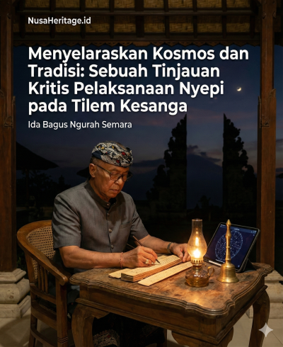 Gambar Berita: Menyelaraskan Kosmos dan Tradisi: Sebuah Tinjauan Kritis Pelaksanaan Nyepi pada Tilem Kesanga